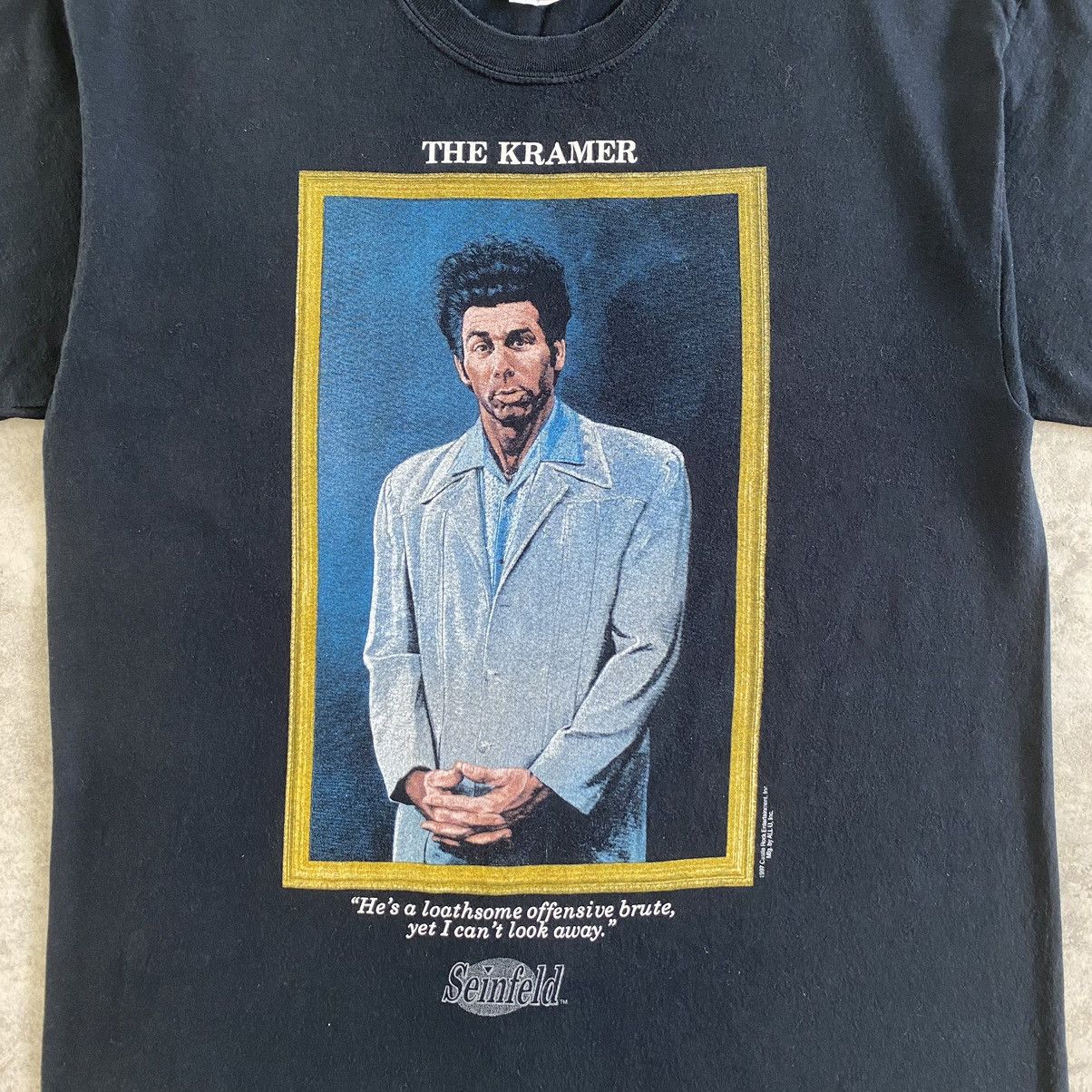 Vintage Vintage 1997 The Kramer Seinfeld TV Sitcom Promo T-Shirt Size US XL / EU 56 / 4 - 3 Thumbnail