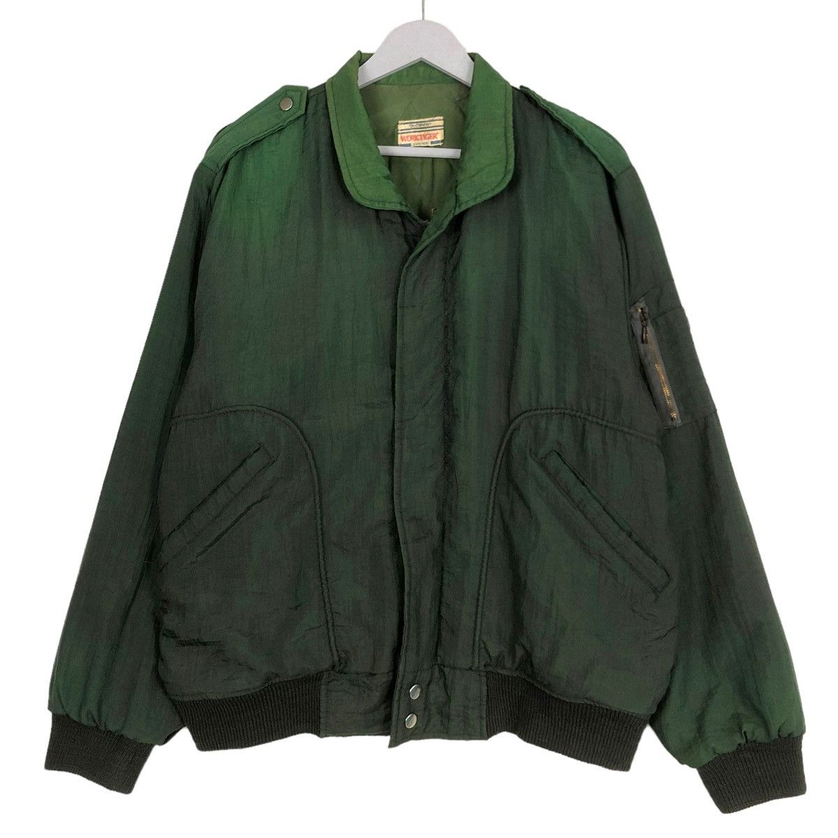 Japanese Brand 💥JAPAN SUNFADED WORKTIGER VINTAGE RIOT BOMBER JACKET Size US M / EU 48-50 / 2 - 1 Thumbnail