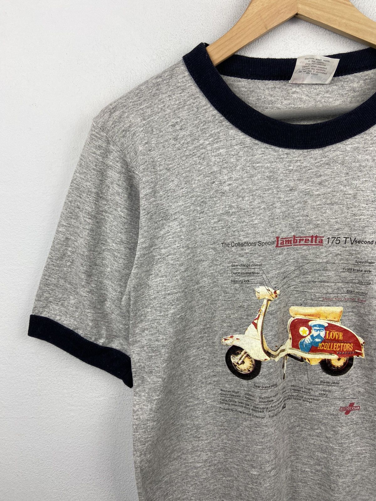 Vintage Vintage 90s Lambretta TV Collection Rare Tee Size US S / EU 44-46 / 1 - 2 Thumbnail