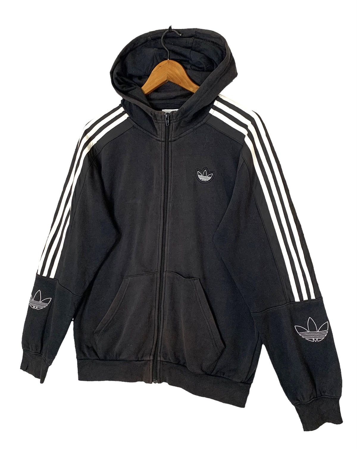 Adidas Vintage Adidas Streetwear 1 Set Pants And Hoodie Size US M / EU 48-50 / 2 - 5 Thumbnail