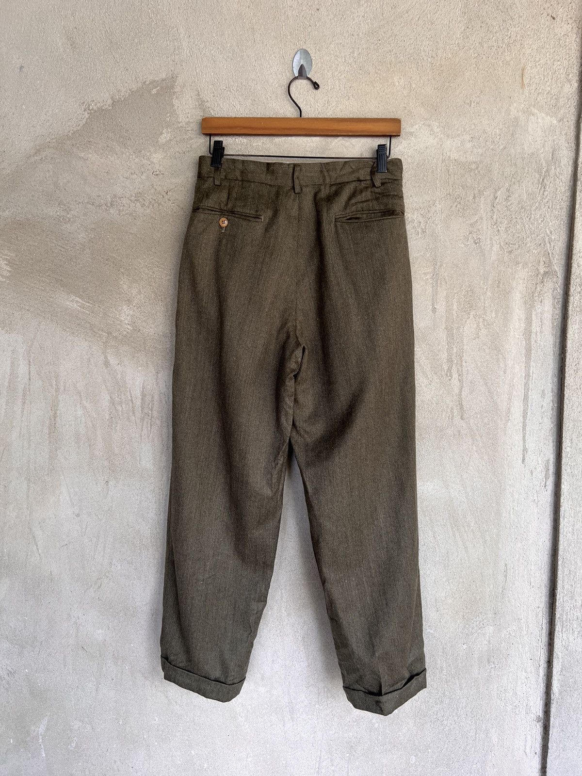 PPFM Peyton Palace For Men Wool Baggy Pant Size US 29 - 5 Thumbnail