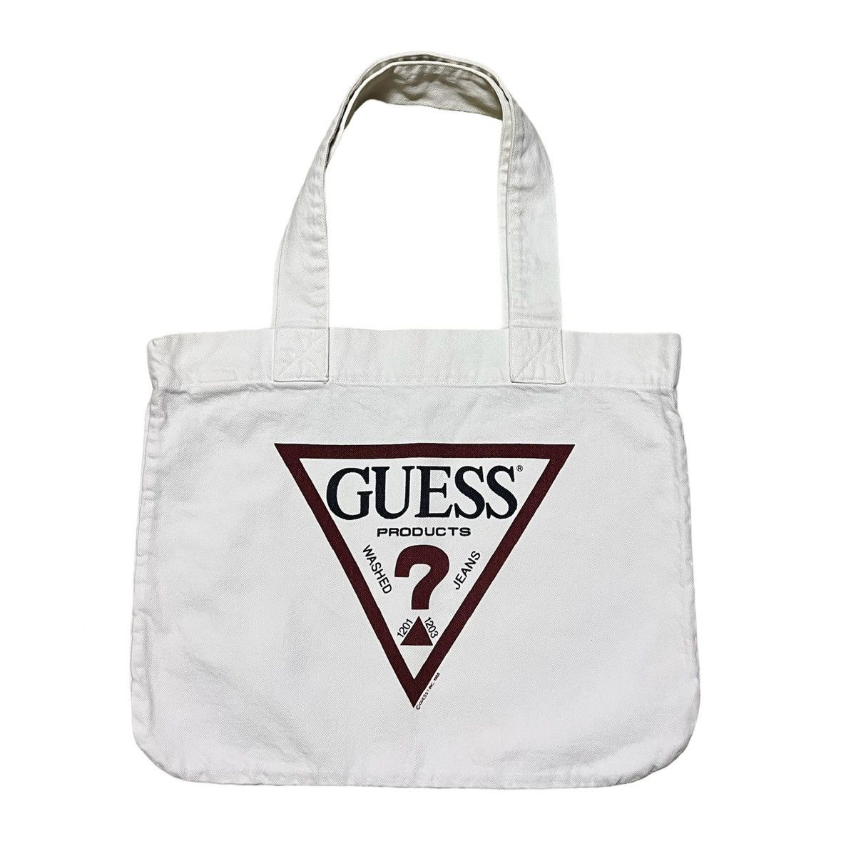 Guess Vintage Guess Big Logo Tote Bag Size ONE SIZE - 1 Thumbnail