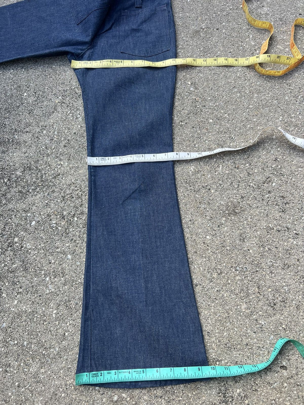 Vintage Vintage Flare 70s LIVE INS Made in Usa Denim Bootcut Jeans Size US 27 - 4 Thumbnail