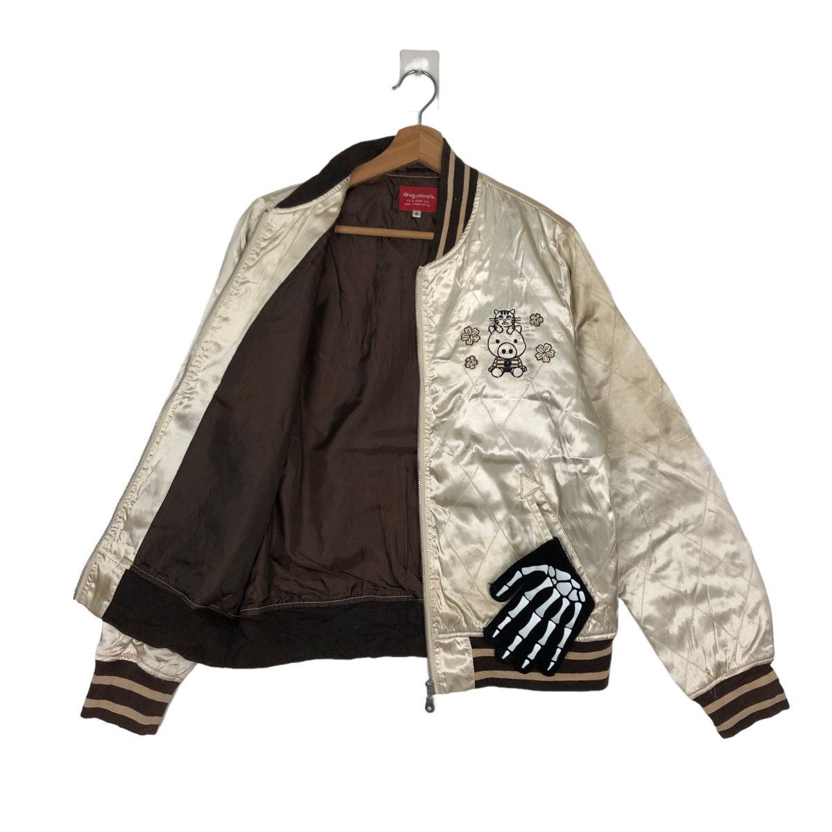 Hysteric Glamour VINTAGE SUKAJAN JACKET BIG LOGO DRUG STORE JAPAN Size US M / EU 48-50 / 2 - 8 Thumbnail