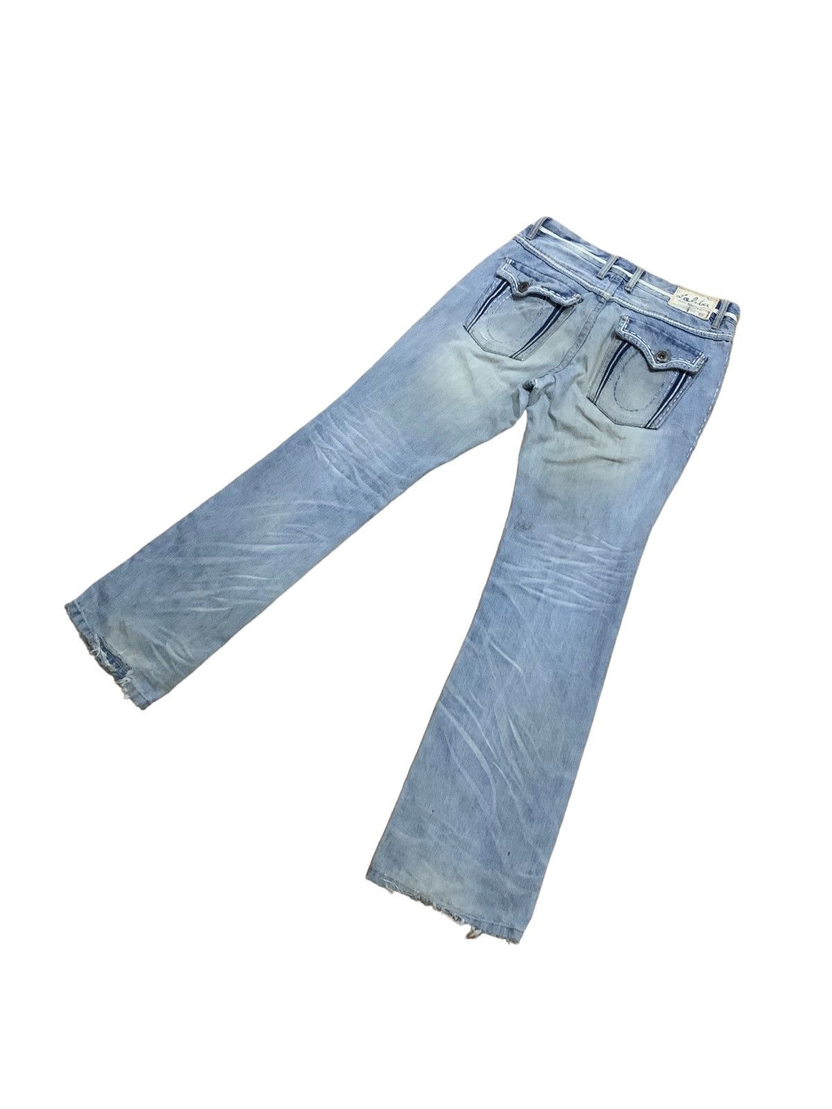 If Six Was Nine × Japanese Brand Vintage Yoshitomo Nara Lolita Japan Distressed Jean Size US 32 / EU 48 - 12 Thumbnail
