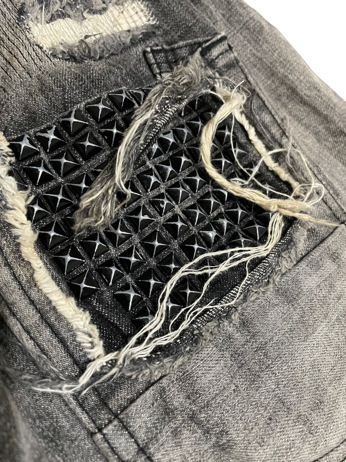Prps Prps Destroyed Custom Distress Rock Altered Waist Jeans Size US 34 / EU 50 - 11 Thumbnail