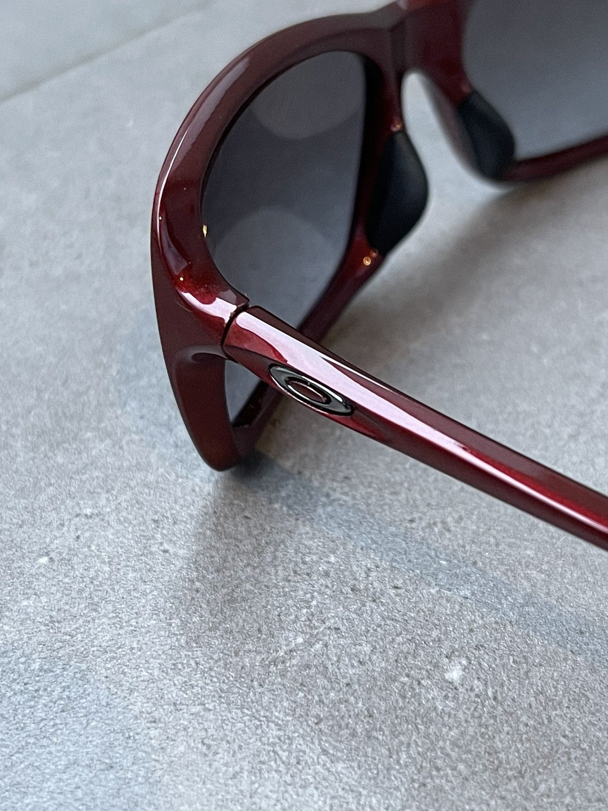 Oakley Oakley OO9203-08 "Hall Pass" Dark Red Sunglasses Size ONE SIZE - 7 Thumbnail