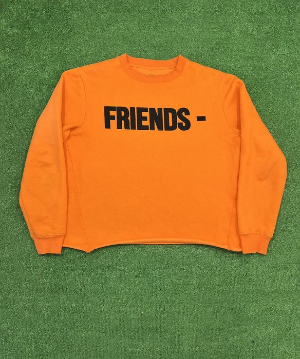 Vlone friends hot sale tee orange