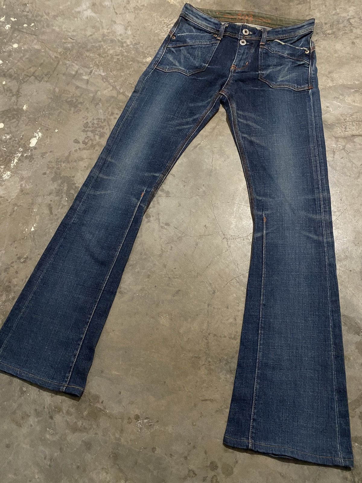 Edwin × Hysteric Glamour × Tornado Mart Flare Jeans Miss Edwin 503 53371S Flared Jeans Size 28" / US 6 / IT 42 - 6 Thumbnail