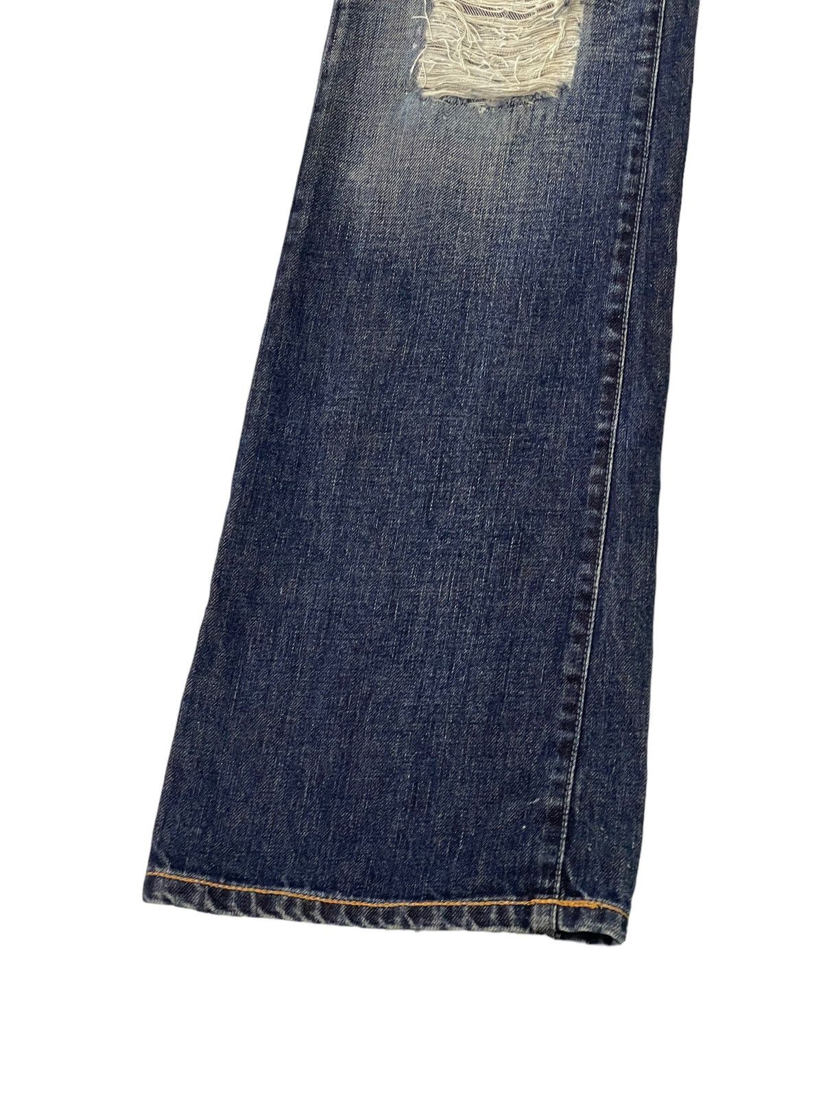 Diesel Flare Jeans Diesel Italy Distress Boot Cut 6🟦0 Size US 28 / EU 44 - 5 Thumbnail