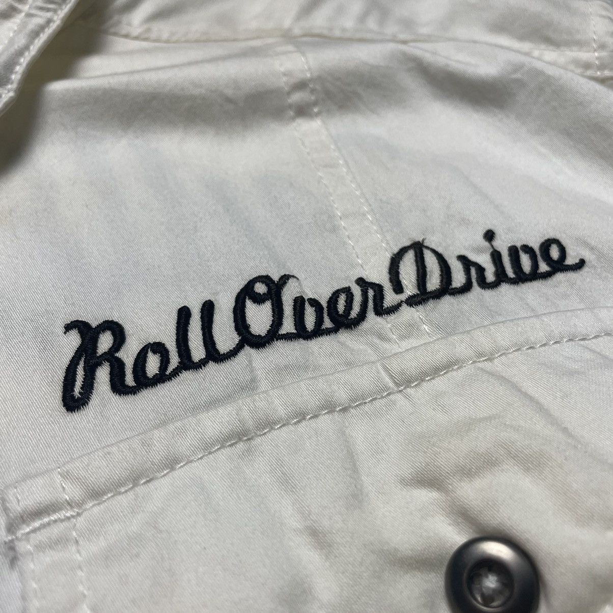 Seditionaries 🇯🇵 SEMANTIC DESIGN EMBROIDERED SPELL OUT BUTTON UP SHIRT Size US XL / EU 56 / 4 - 9 Thumbnail
