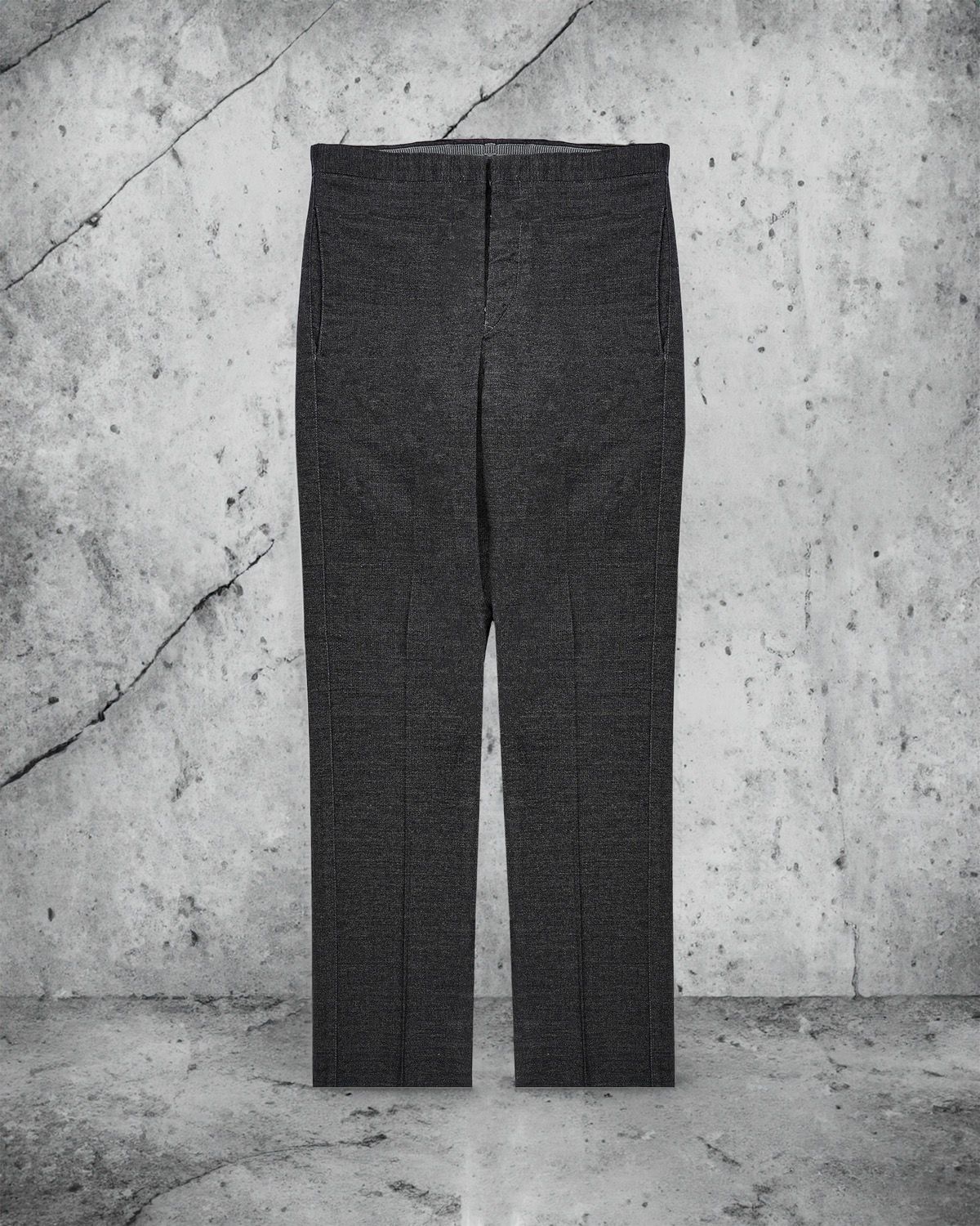 Pre-owned Carol Christian Poell Wool Trousers - Aw07 “disjointed” In Grey