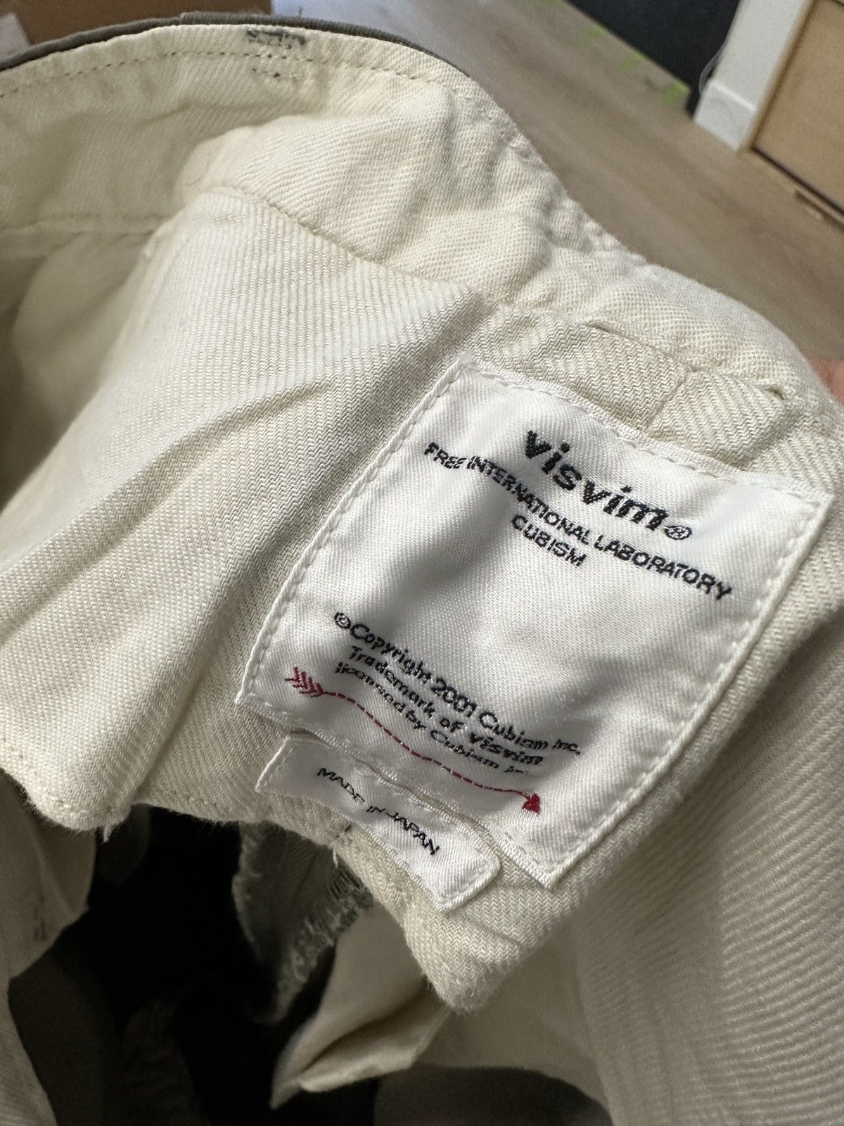Visvim VISVIM CHINO PANTS HW OLIVE SZ 1 Size US 30 / EU 46 - 3 Thumbnail