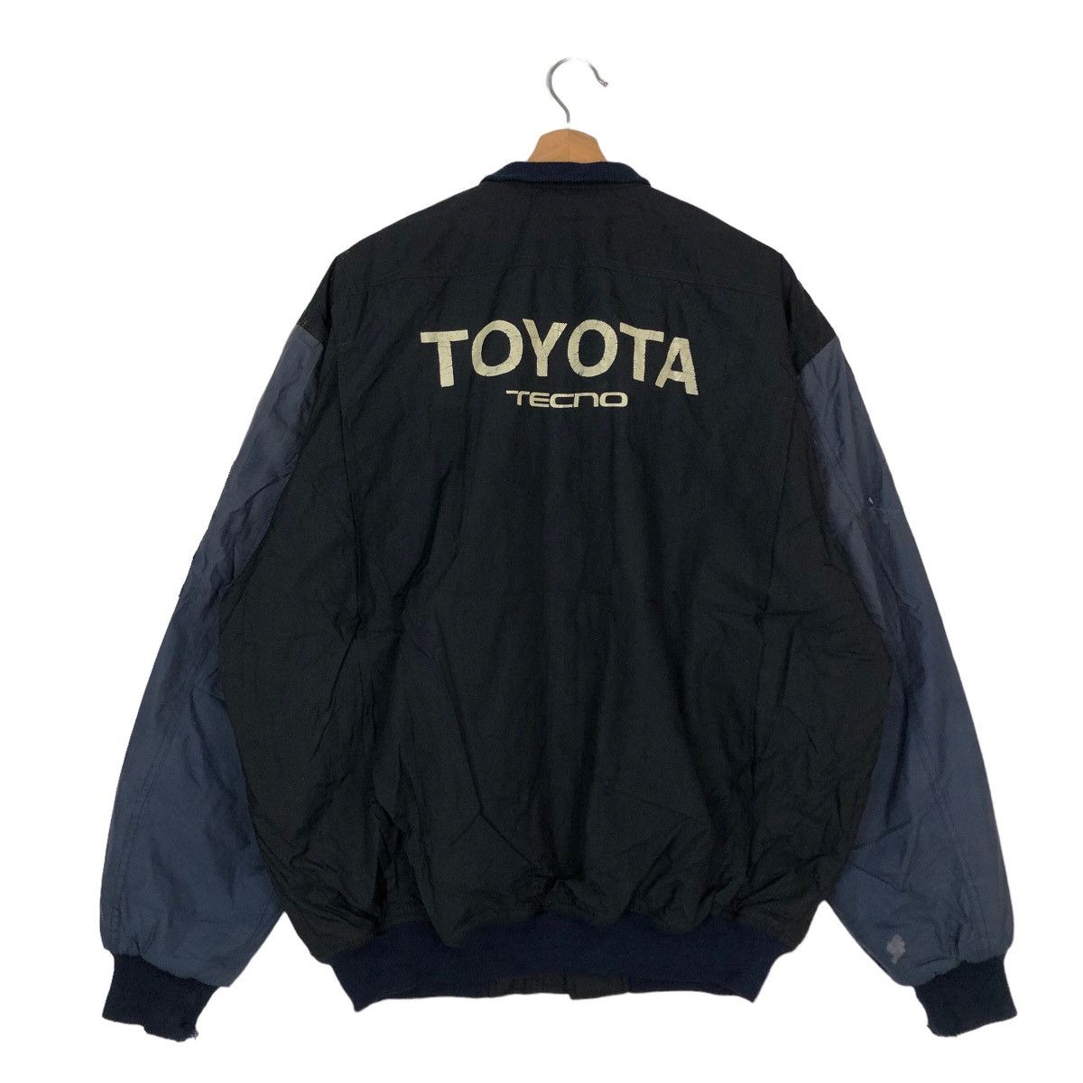 Sports Specialties VINTAGE BOMBER JACKET WORK TOYOTA TECNO TRD BIG LOGO Size US M / EU 48-50 / 2 - 1 Thumbnail