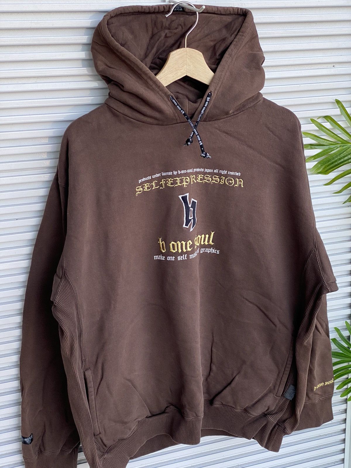 Japanese Brand Vintage B-One Soul Brown Hoodies/Fuct Travis Birdhouse Scott Size US L / EU 52-54 / 3 - 1 Thumbnail
