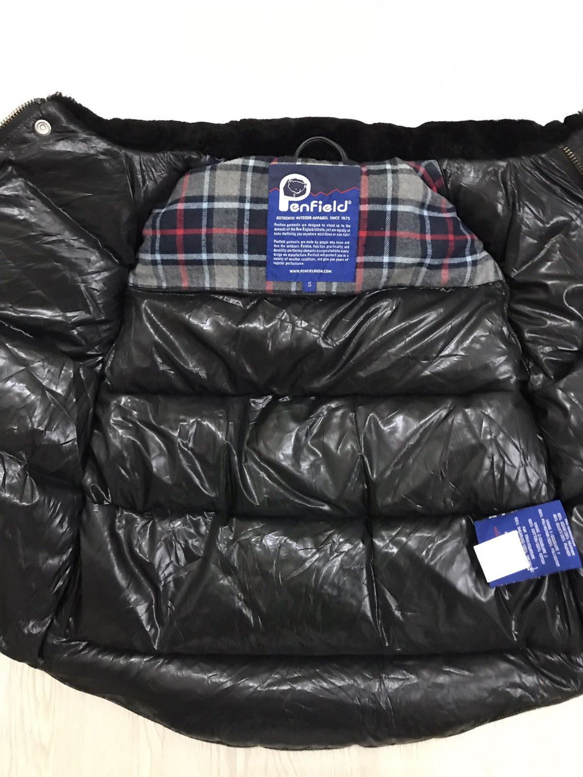 Penfield Penfield Wool Vest Leather Made In USA Size US S / EU 44-46 / 1 - 13 Thumbnail