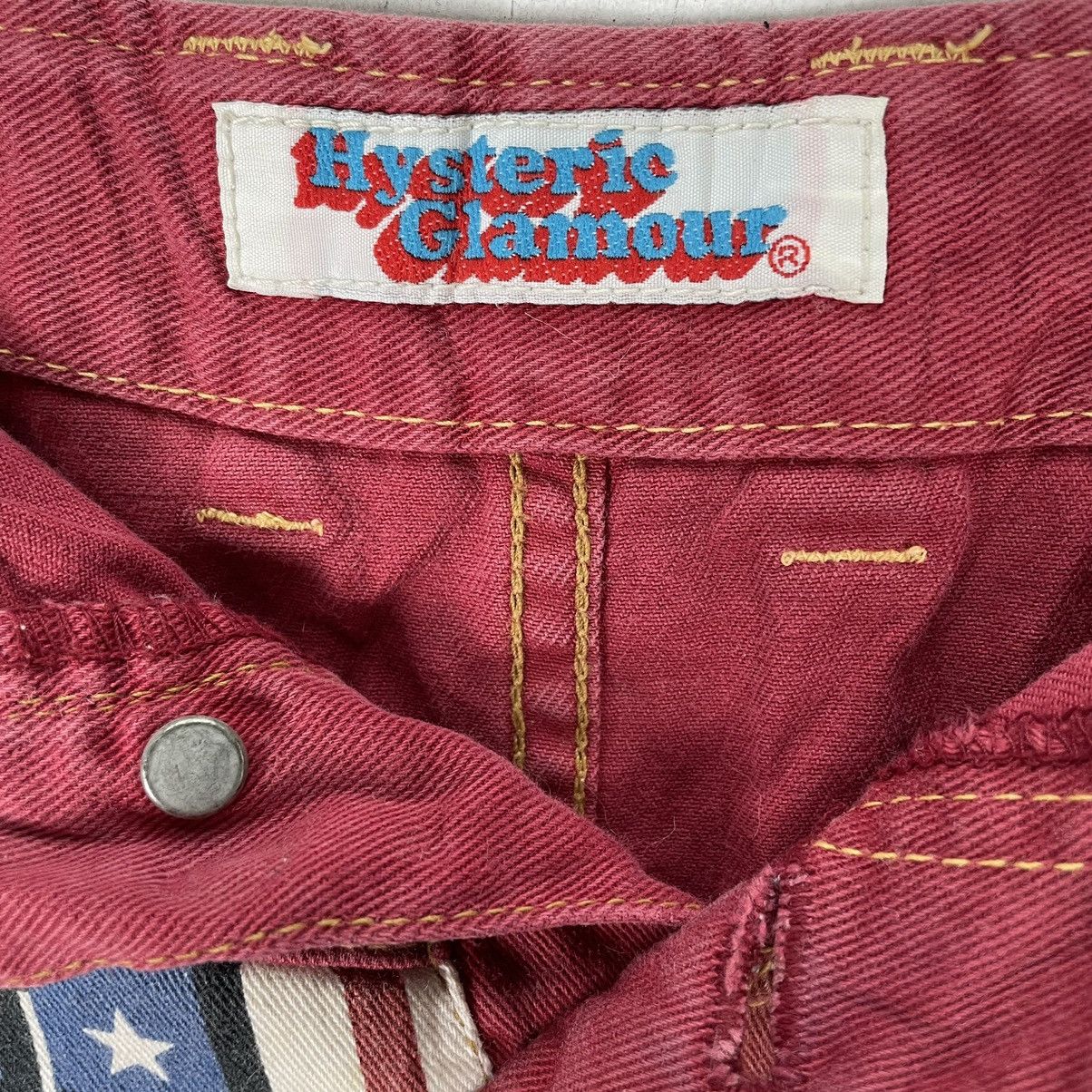 Hysteric Glamour ⚡️HYSTERIC GLAMOUR USA FLAG SHORT SKIRTS Size 27" / US 4 / IT 40 - 8 Thumbnail