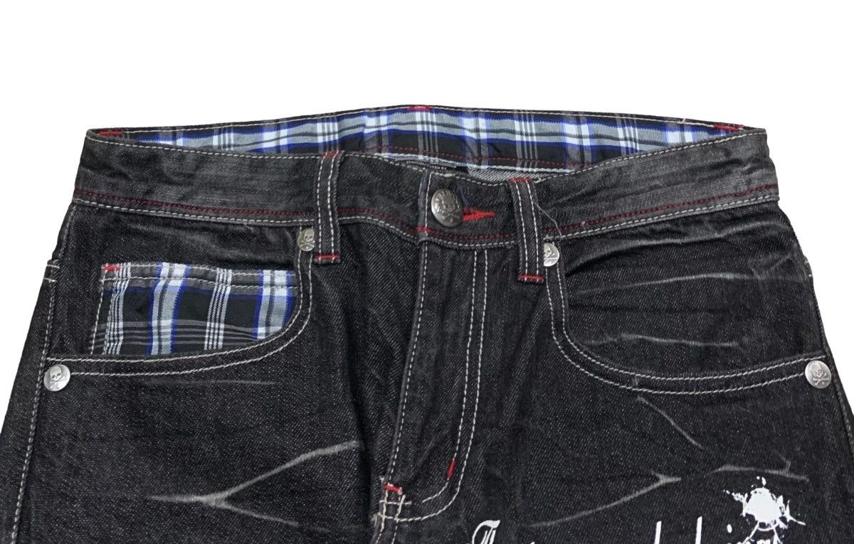 Japanese Brand × Tornado Mart Rare Design Vintage Japanese Brand Double Focus Jeans 1990s Size US 30 / EU 46 - 8 Thumbnail
