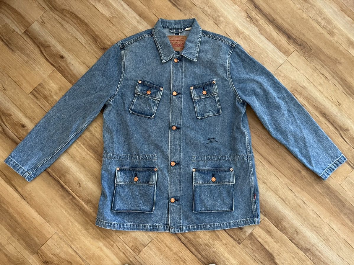 Levi's® X Jjjjound Utility Jacket - Medium Wash