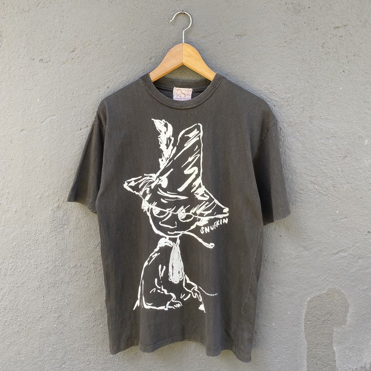 Nintendo Thrashed Faded Vintage 90s Snufkin Game ERD GRUNGE TEE Size US M / EU 48-50 / 2 - 1 Thumbnail