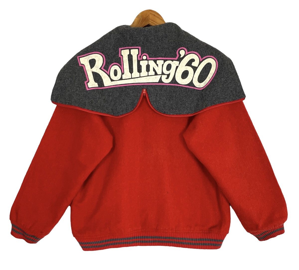 Sports Specialties Vintage Hani Hani Rolling60 Wool Varsity Jacket Hoodie Size US M / EU 48-50 / 2 - 1 Thumbnail