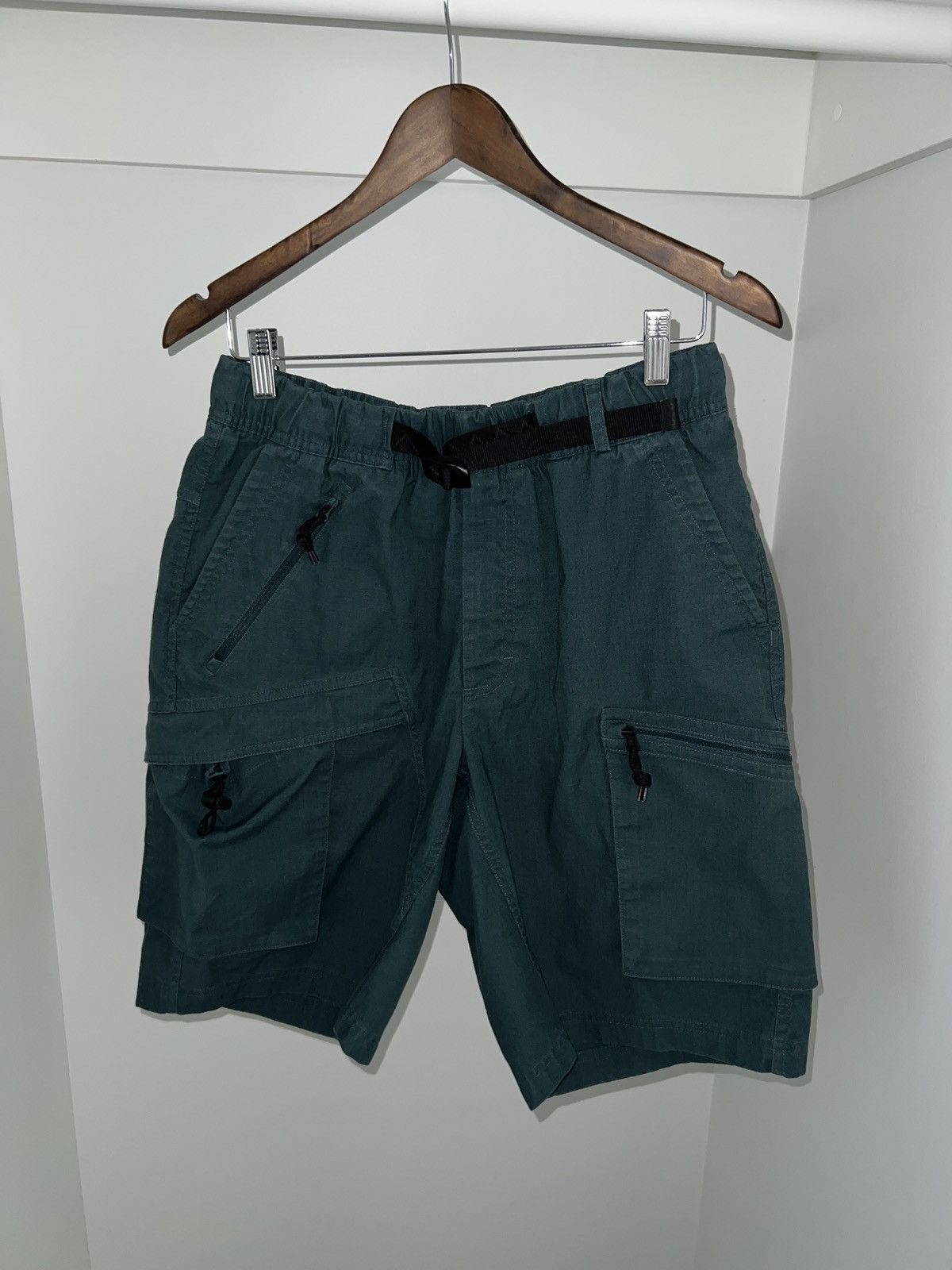 Image of Nike Acg Cargo Shorts in Green, Men's (Size 30)