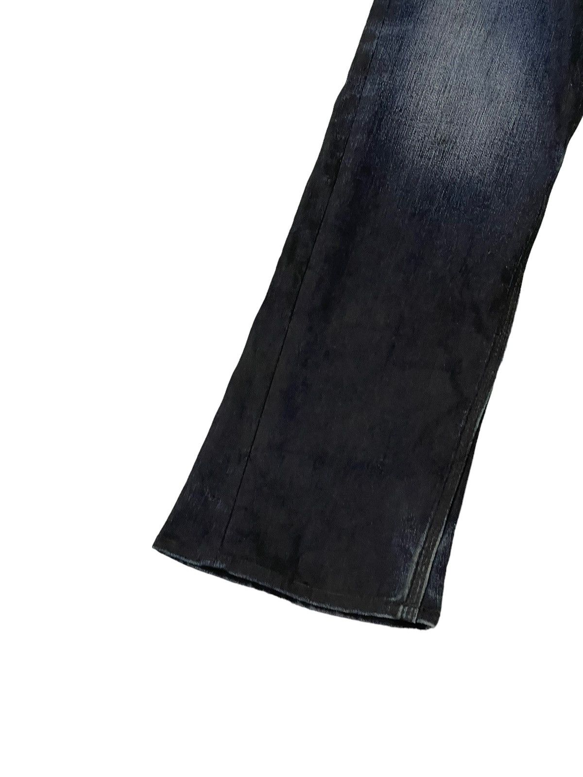 Japanese Brand Slim Jeans Nicole Club Coated Denim Clawmark Stretch 5🟦8 Size US 32 / EU 48 - 5 Thumbnail
