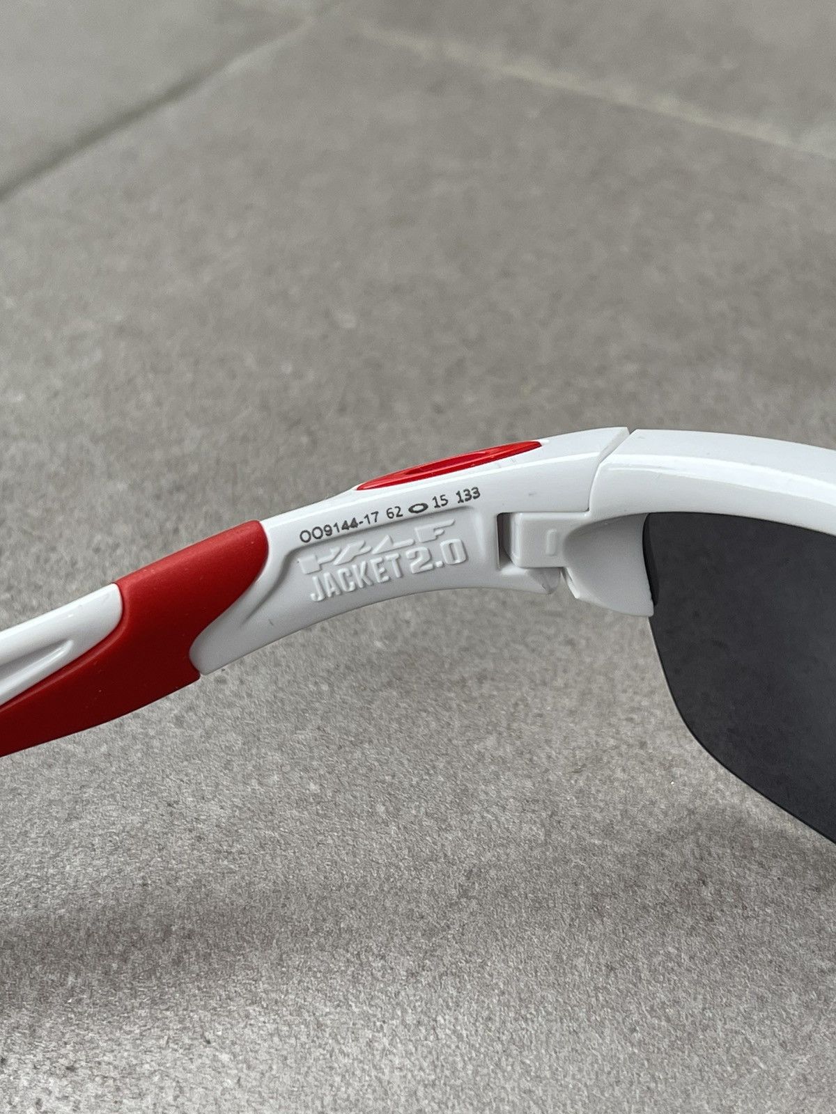 Oakley Oakley OO9144-17 "HALF JACKET 2.0" White Red Sunglasses Size ONE SIZE - 11 Thumbnail
