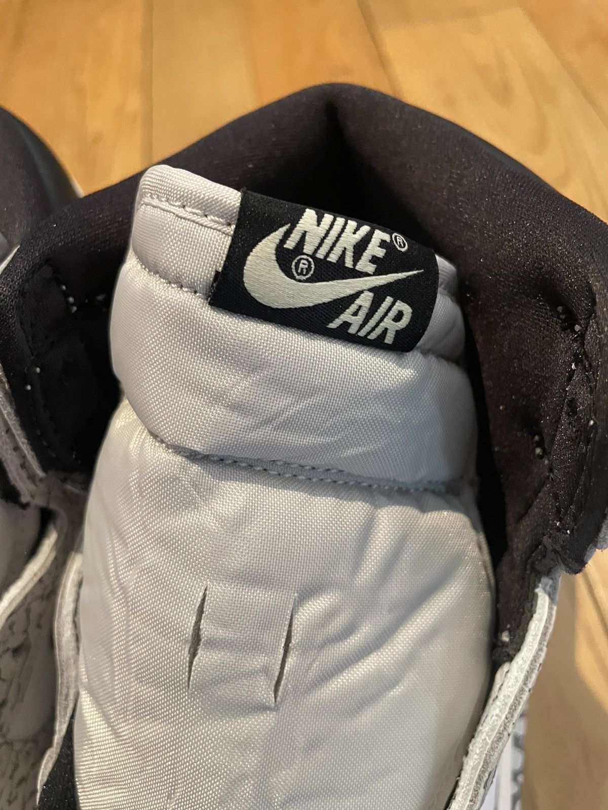Jordan Brand × Nike Jordan 1 High OG White Cement Elephant Size US 9 / EU 42 - 5 Thumbnail