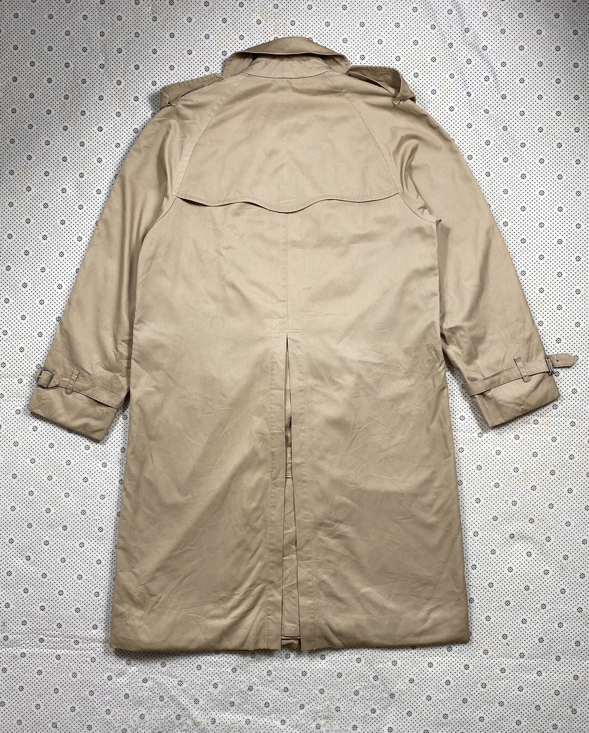 Burberry × Burberry Prorsum Vintage Burberrys Trench Coat Checkered Lining Size US M / EU 48-50 / 2 - 2 Thumbnail
