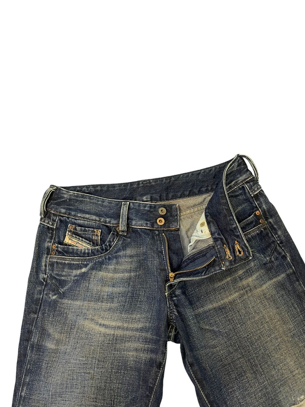 Diesel Flare Jeans Diesel Italy Distress Boot Cut 6🟦0 Size US 28 / EU 44 - 11 Thumbnail