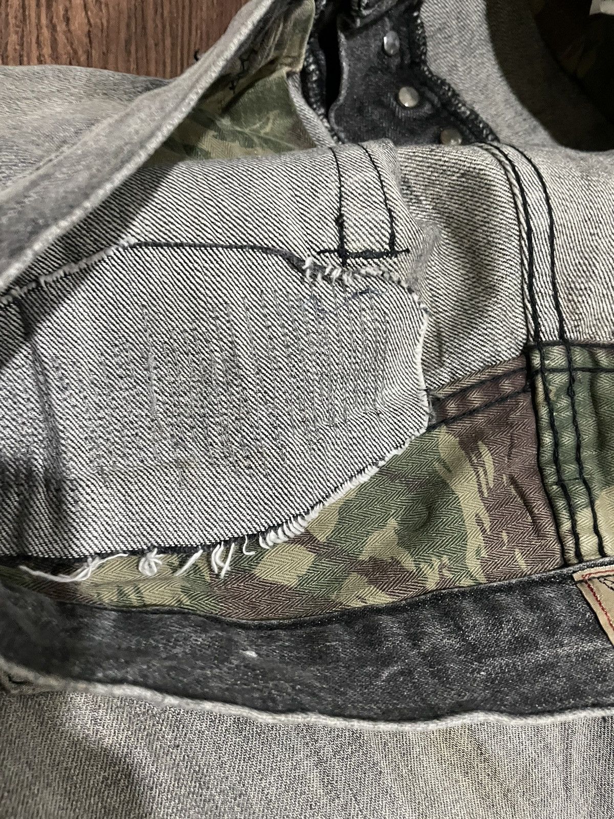 Prps Prps Destroyed Custom Distress Rock Altered Waist Jeans Size US 34 / EU 50 - 18 Thumbnail