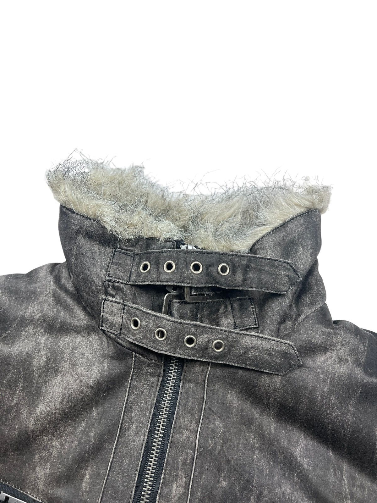 BERNINGS SHO Bernings Sho Faux Fur Shearling Bondage Jacket Size US M / EU 48-50 / 2 - 14 Thumbnail