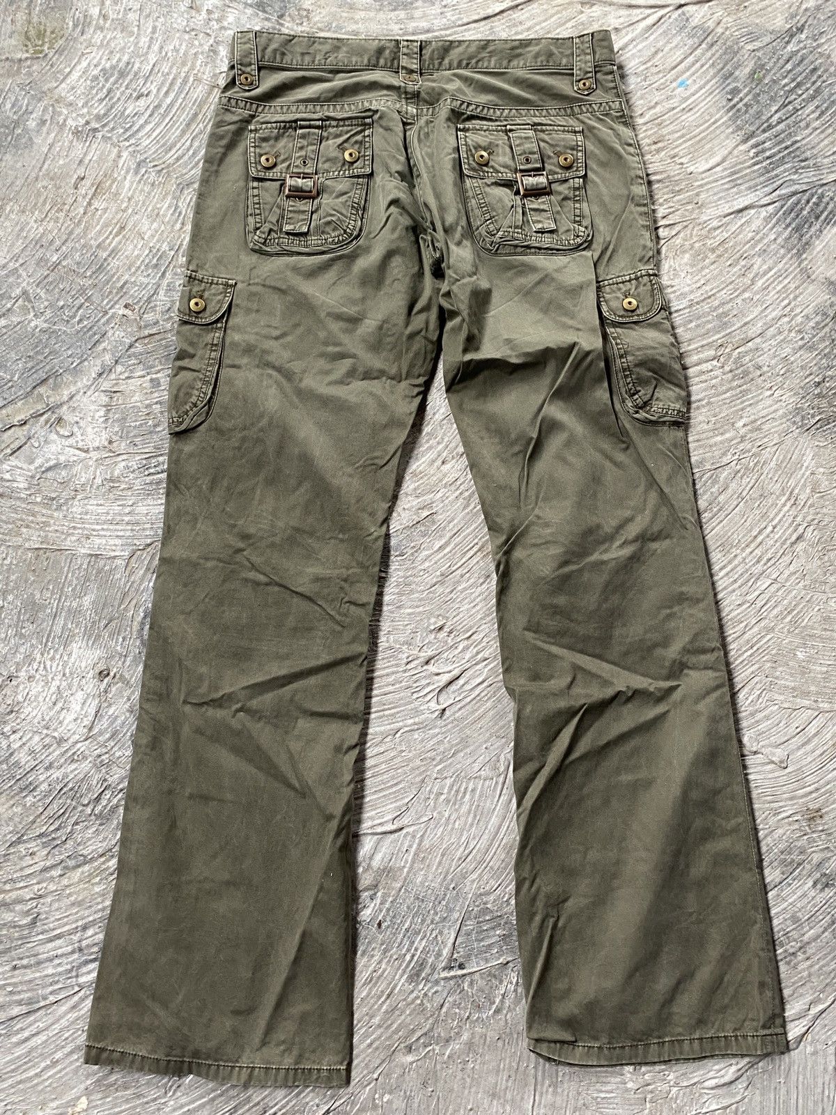 Michel Klein ❗️LADIES❗️Michel Klein HOMME Cargo Pant Style Bootcut Size US 33 - 11 Thumbnail