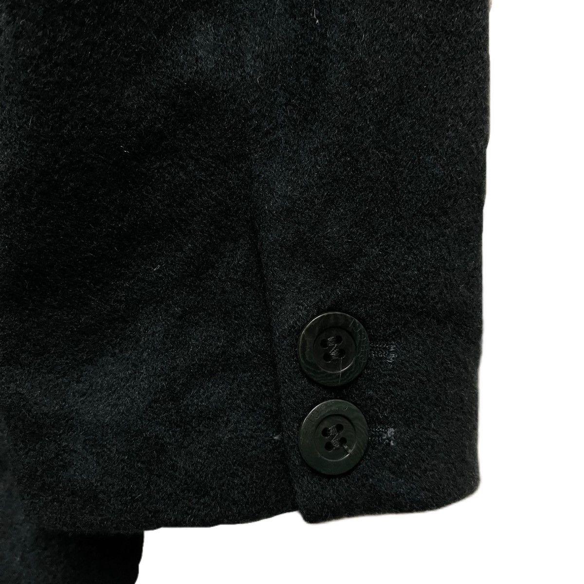 Gucci Vintage 80s GUCCI Minimalist wool coat blazer Size 38L - 6 Thumbnail