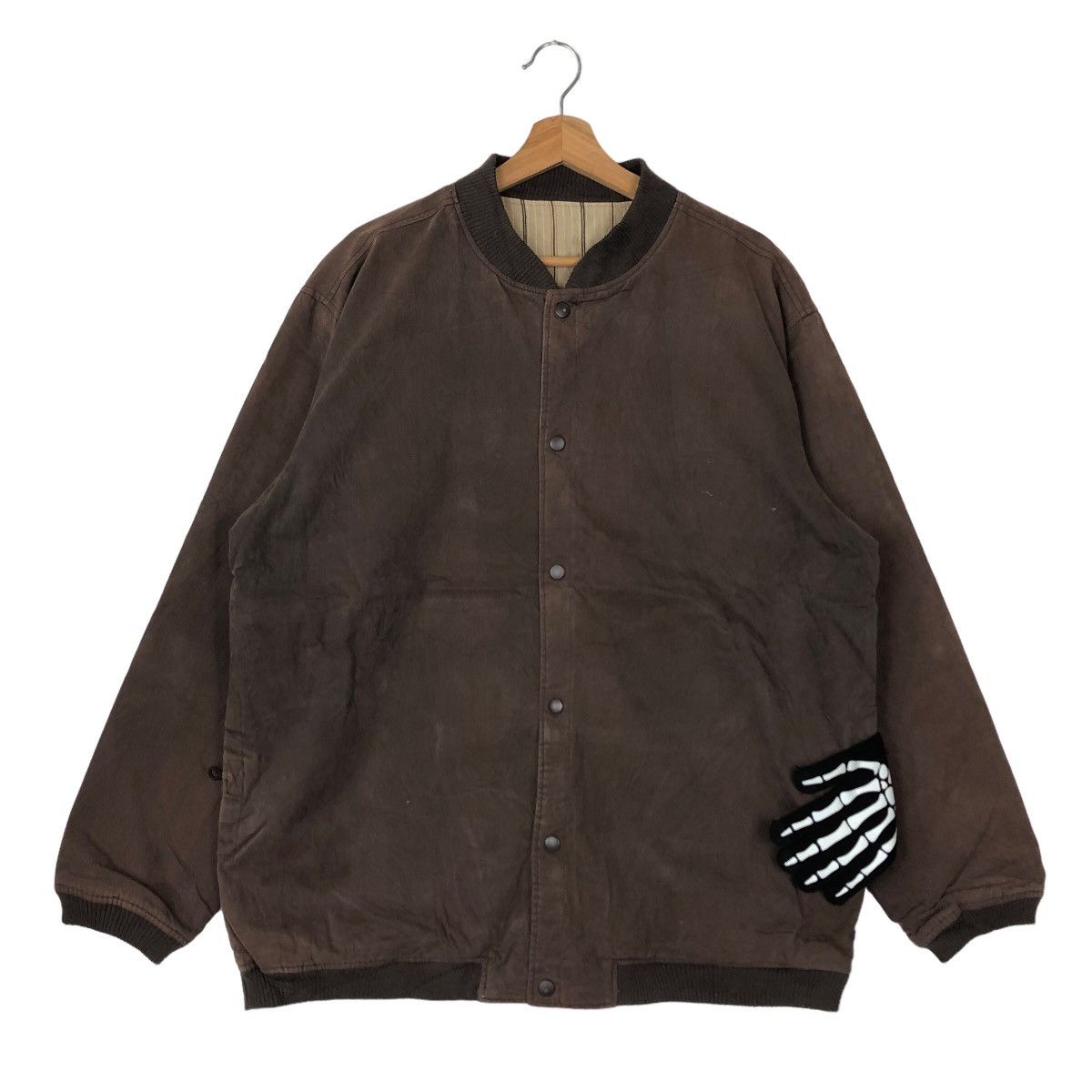 Japanese Brand VINTAGE REVERSIBLE HIKORY CHORE JACKET ISSEY MIYAKE JAPAN Size US L / EU 52-54 / 3 - 1 Thumbnail