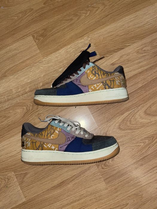 travis scott nike air force 1 low cactus jack