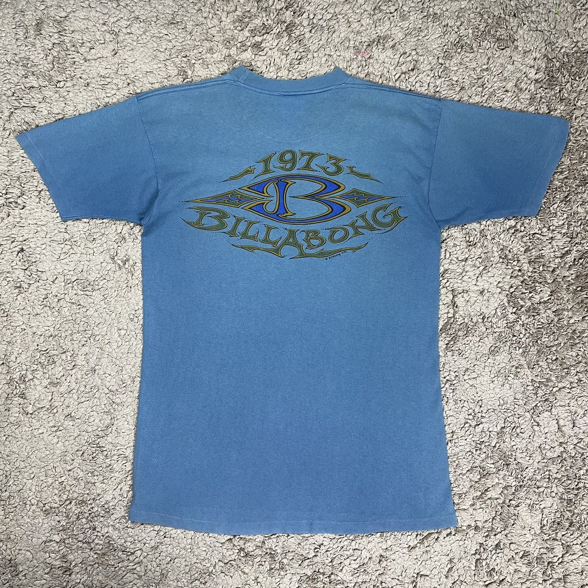 Billabong Vintage 90’s Billabong Big Logo T-shirt Size US M / EU 48-50 / 2 - 1 Thumbnail