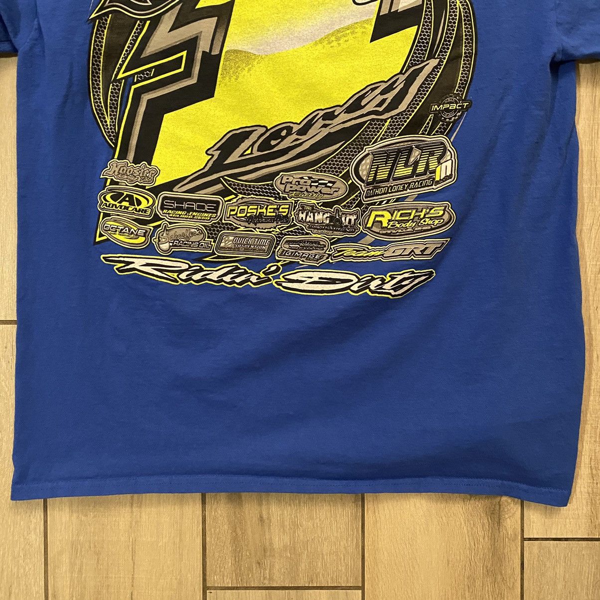 NASCAR × Nike Vintage Y2K Blue Nascar AOP Racing Graphic Tee L Size US L / EU 52-54 / 3 - 16 Thumbnail