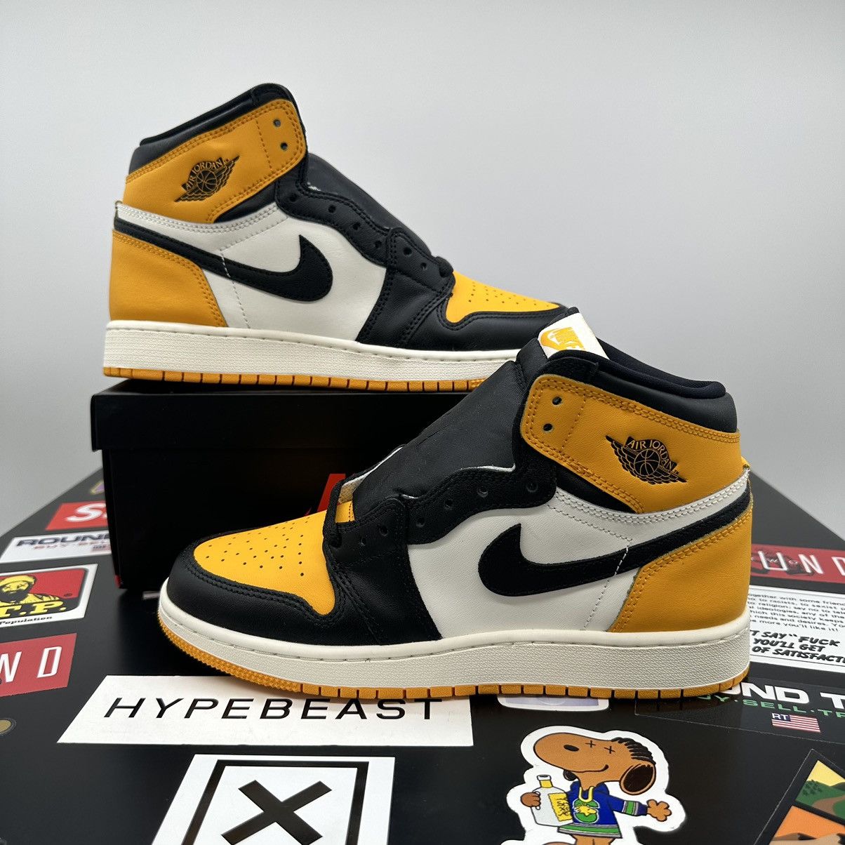 Nike Air Jordan 1 Retro High OG “Taxi” aka Yellow Toe | Grailed