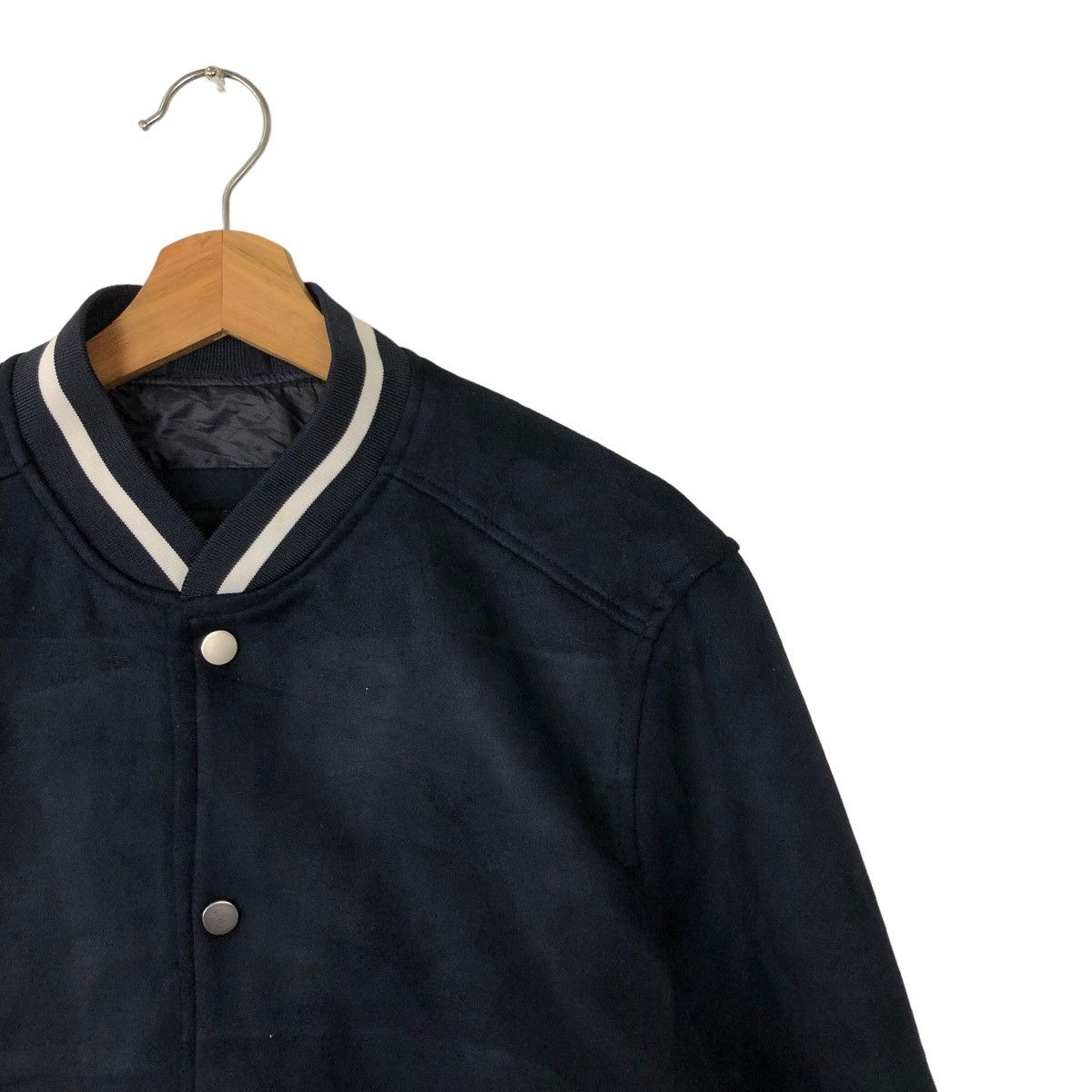 Japanese Brand VINTAGE SUEDE BOMBER JACKET ZARA JAPAN MADE ISSEY MIYAKE Size US S / EU 44-46 / 1 - 5 Thumbnail