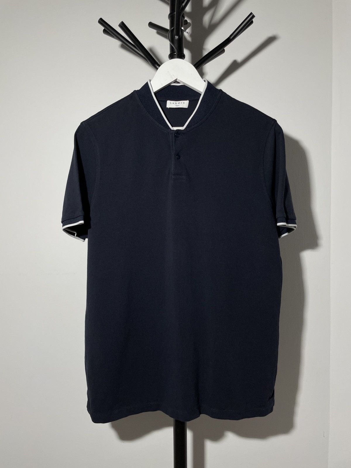 Sandro Sandro Paris Men’s Polo T-shirt Size US L / EU 52-54 / 3 - 1 Thumbnail