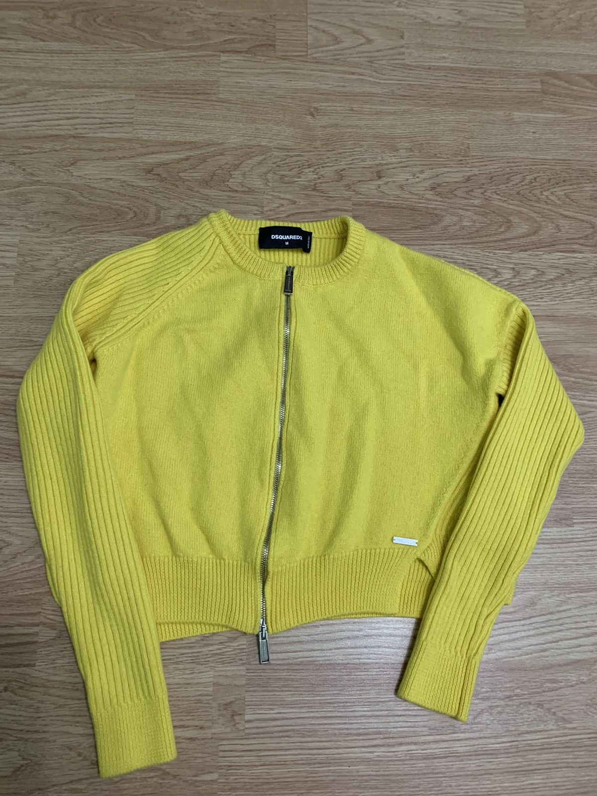 Dsquared2 💛 Dsquared2 crop top zip-hoodie Size M / US 6-8 / IT 42-44 - 1 Thumbnail