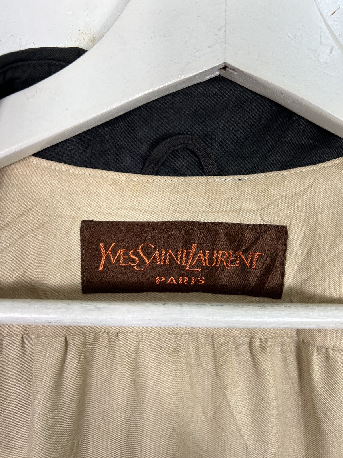 Yves Saint Laurent 🔥 YVES SAINT LAURENT PARIS TRENCHCOAT Size US M / EU 48-50 / 2 - 9 Thumbnail