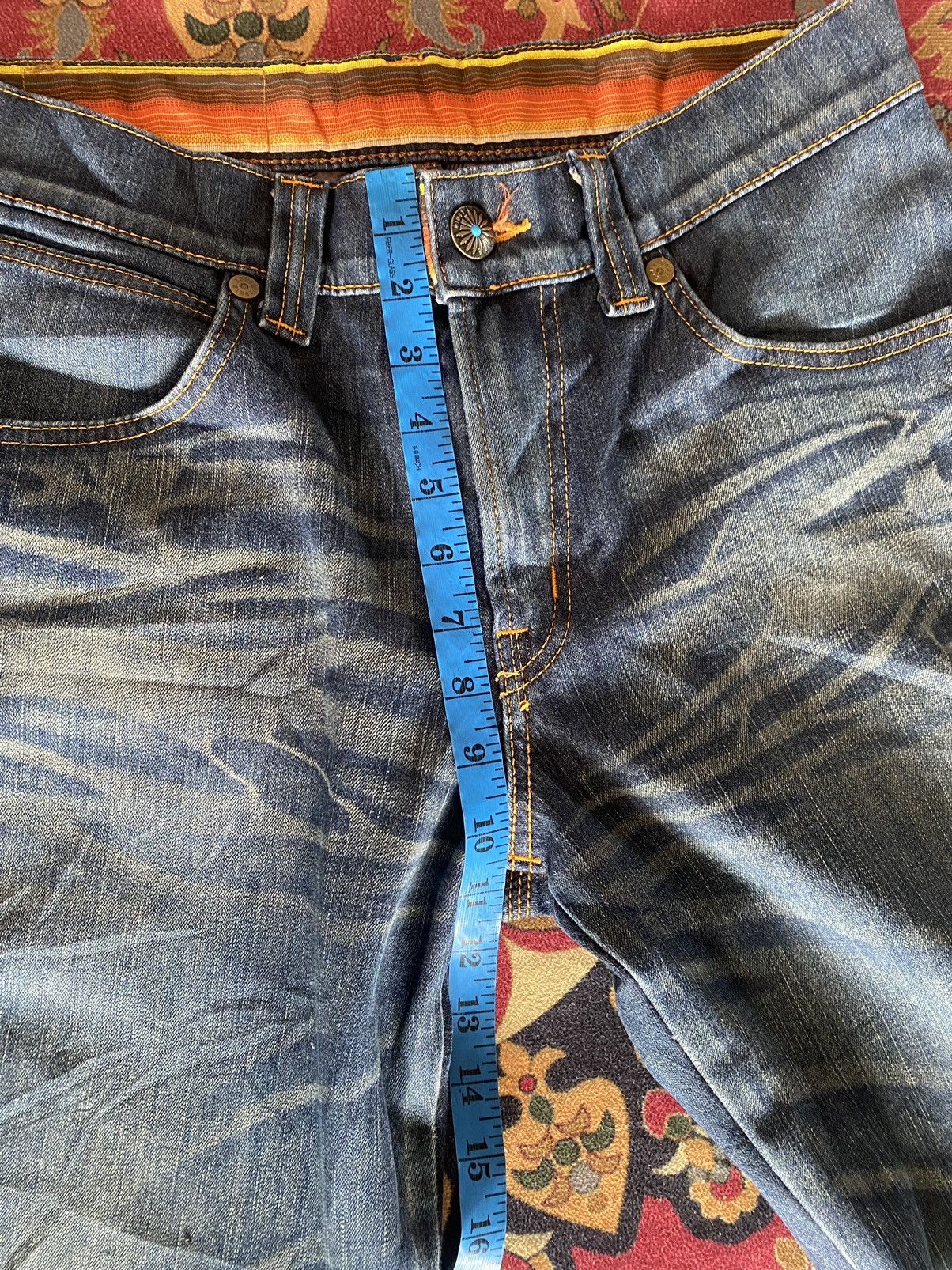 Edwin Vintage Edwin 503 Blue Trip Size US 32 / EU 48 - 18 Thumbnail