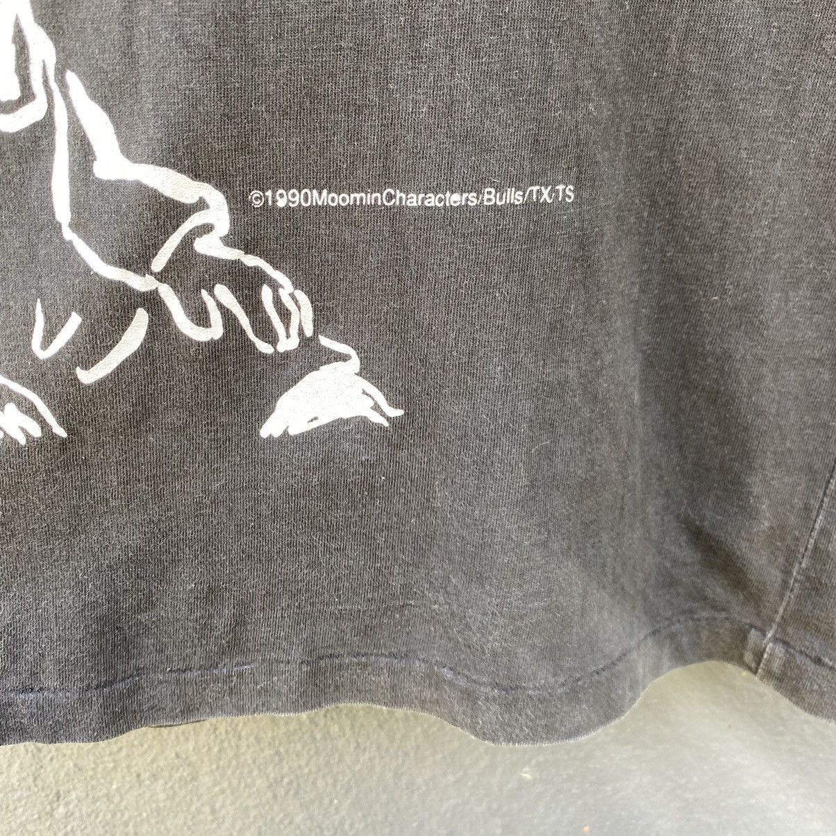 Nintendo Thrashed Faded Vintage 90s Snufkin Game ERD GRUNGE TEE Size US M / EU 48-50 / 2 - 2 Thumbnail