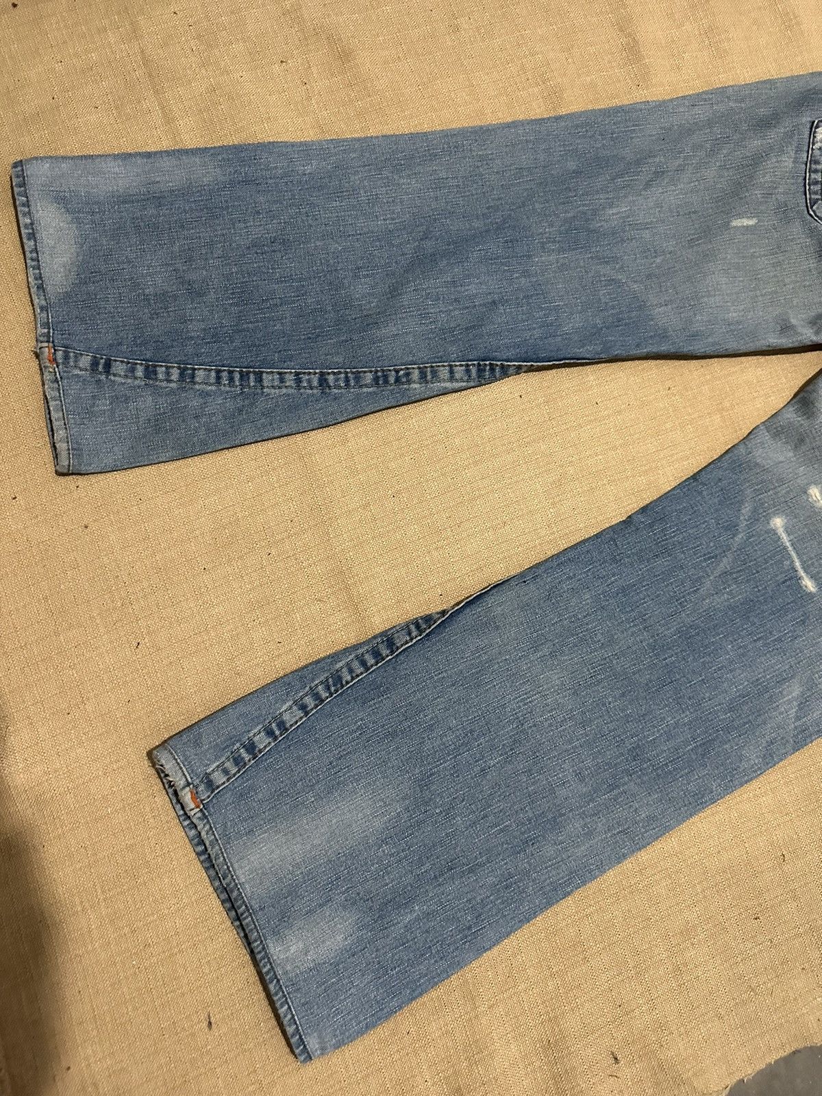 True Religion True Religion Joey Distressed Flared Jeans Size US 33 - 6 Thumbnail