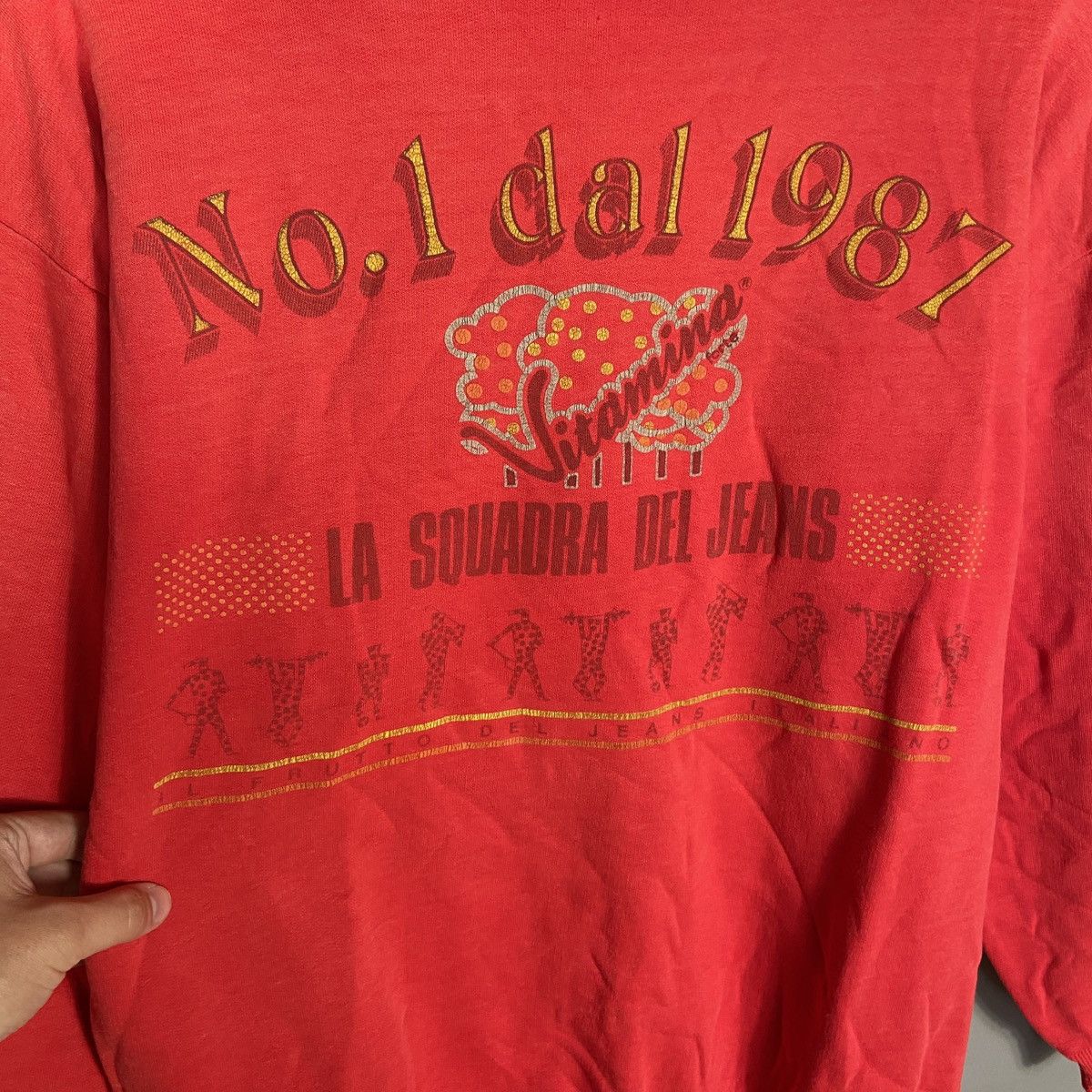 Vintage Vintage Vitamina forte No 1dall 1987 sweatshirt Size US M / EU 48-50 / 2 - 4 Thumbnail