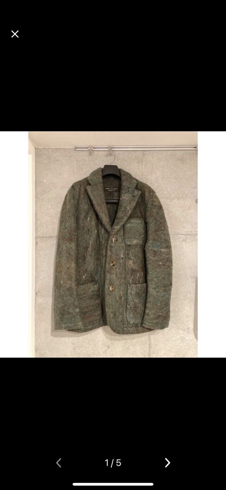 Comme des Garcons Homme Plus × Vintage Comme des Garçons Archive Vintage 1995 Sleep Era Size M Size 44R - 1 Thumbnail