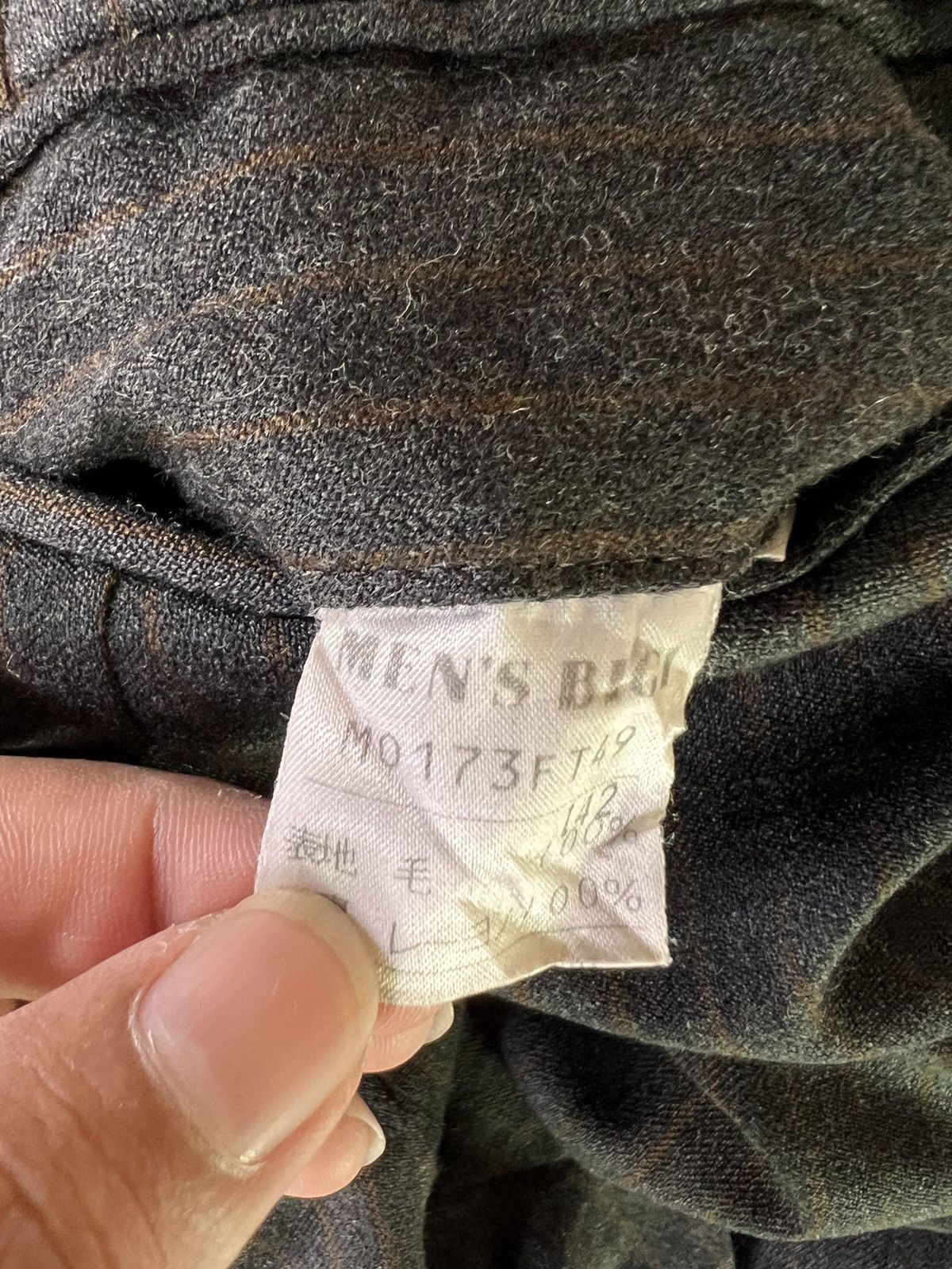 BIGI Vintage Men’s Bigi Wool Pant Size US 32 / EU 48 - 6 Thumbnail